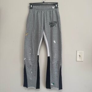 Gallery Dept Gray Flare Sweatpants Size S